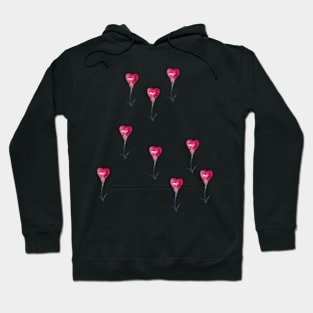 Heart flower Hoodie